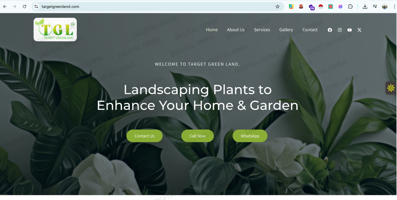 Target Green Land